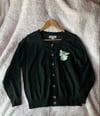 Baby Yoda Army Embroidered Cardigan