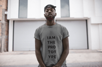 Image 2 of I am the PROTOTYPE UNISEX tee - [black text]