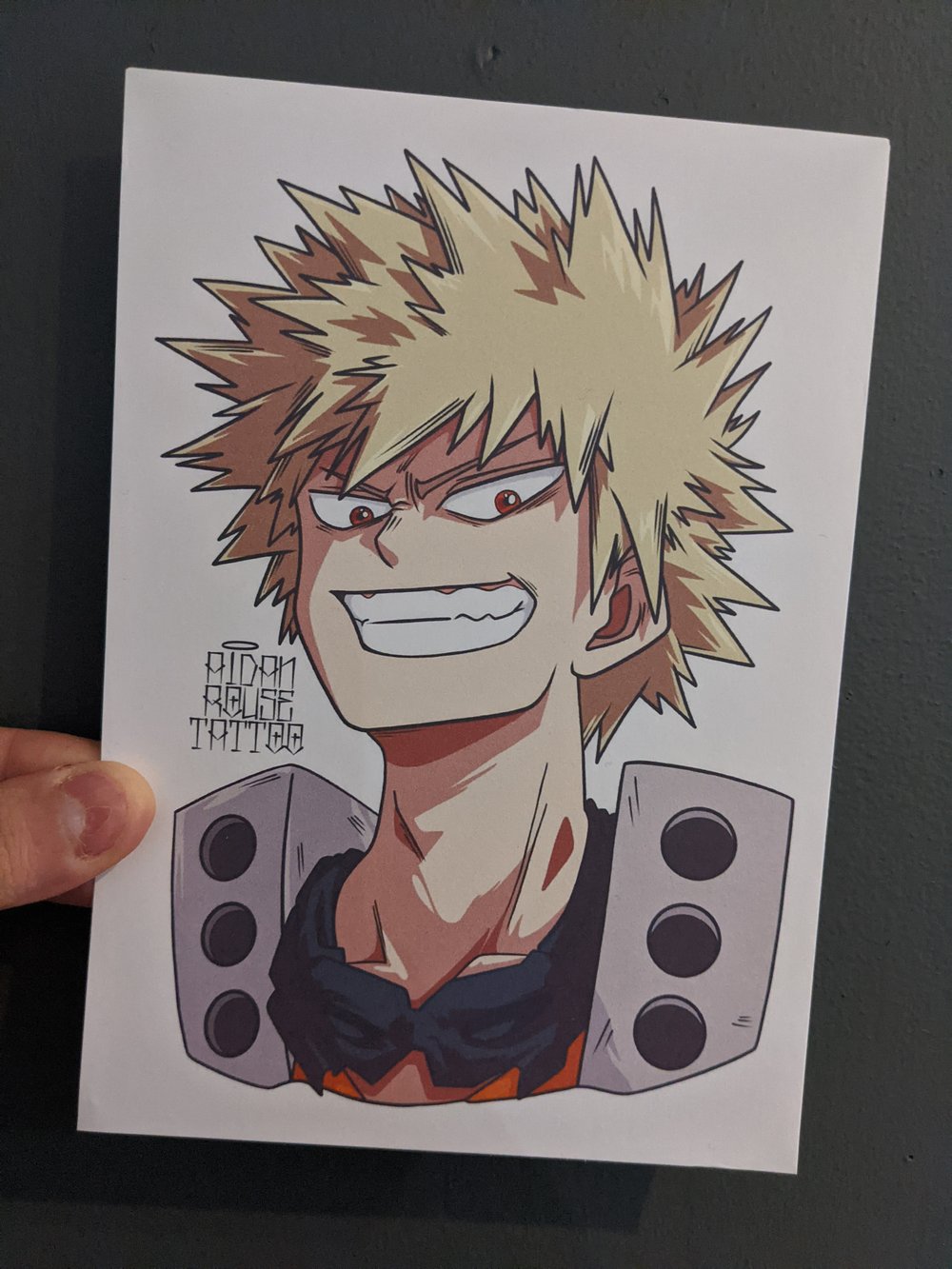"Katsuki Bakugo" A5 Print