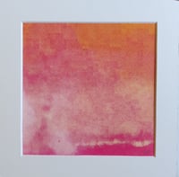 Image 2 of Mini Flow, Pink Clouds II