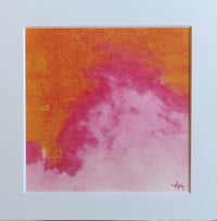 Image 2 of Mini Flow, Pink Clouds I