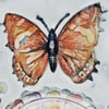 Free Spirit Butterfly Mandala Porcelain Platter