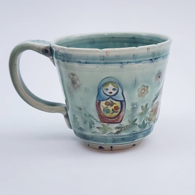 Matroska Nest Porcelain Nest Cup