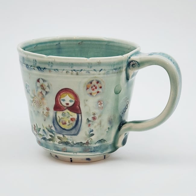 Matroska Nest Porcelain Nest Cup