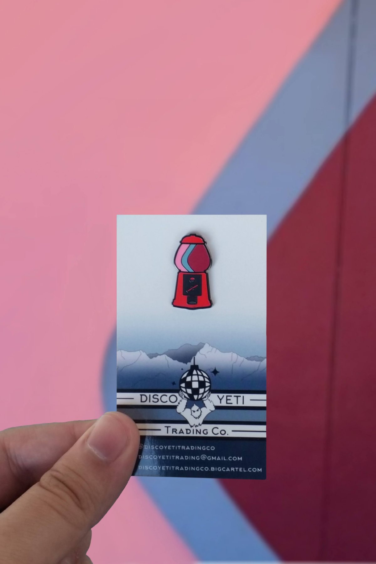 Image of Bubblegum Wall Machine Pin