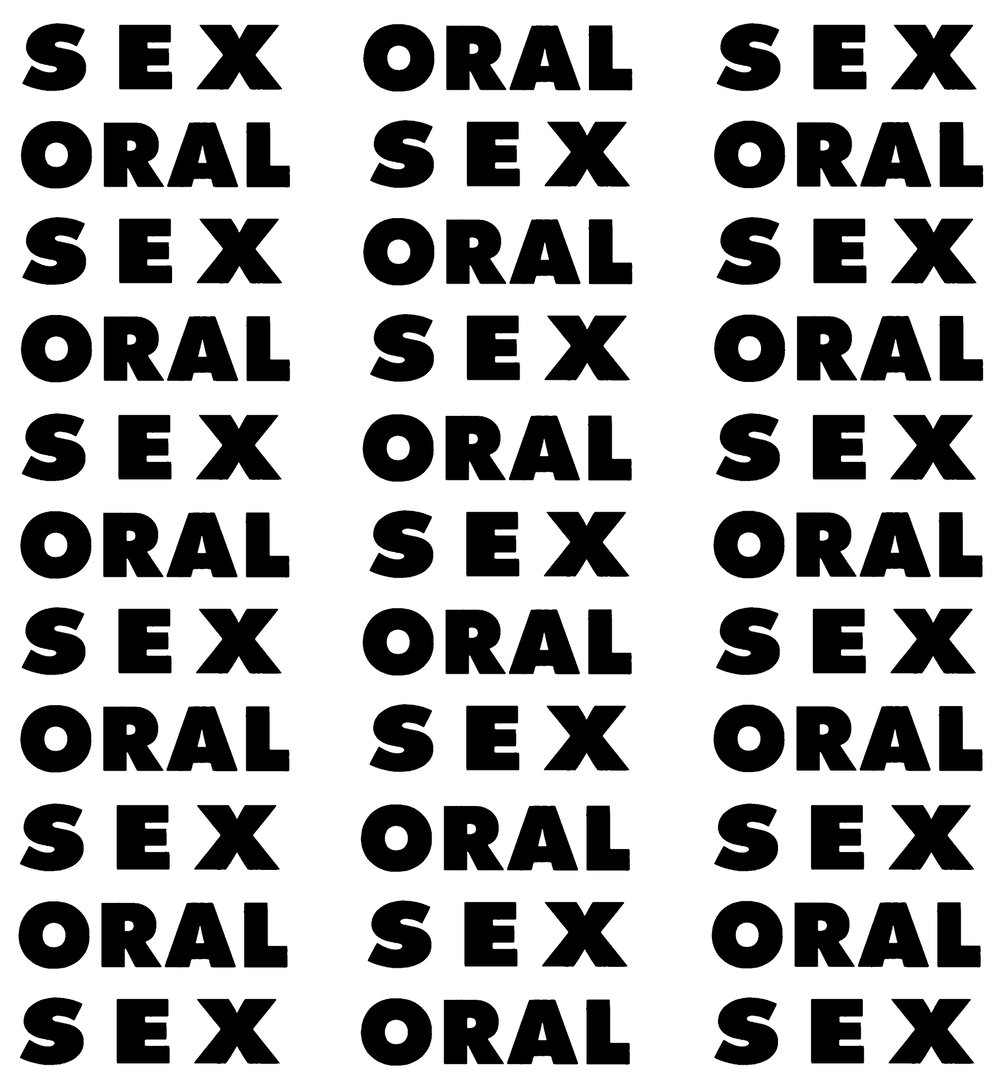 ORAL - ORAL SEX T-Shirt Glow In The Dark (PRE-ORDER)