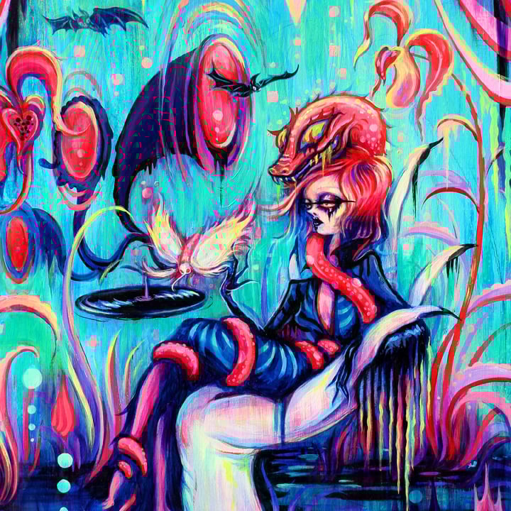 Image of " Ballad of the Bats"Limited edition print