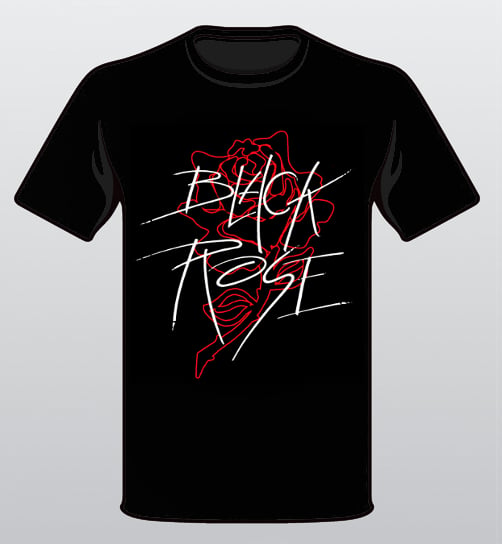 BLACK ROSE - BLACK ROSE T-shirt (PRE-ORDER)
