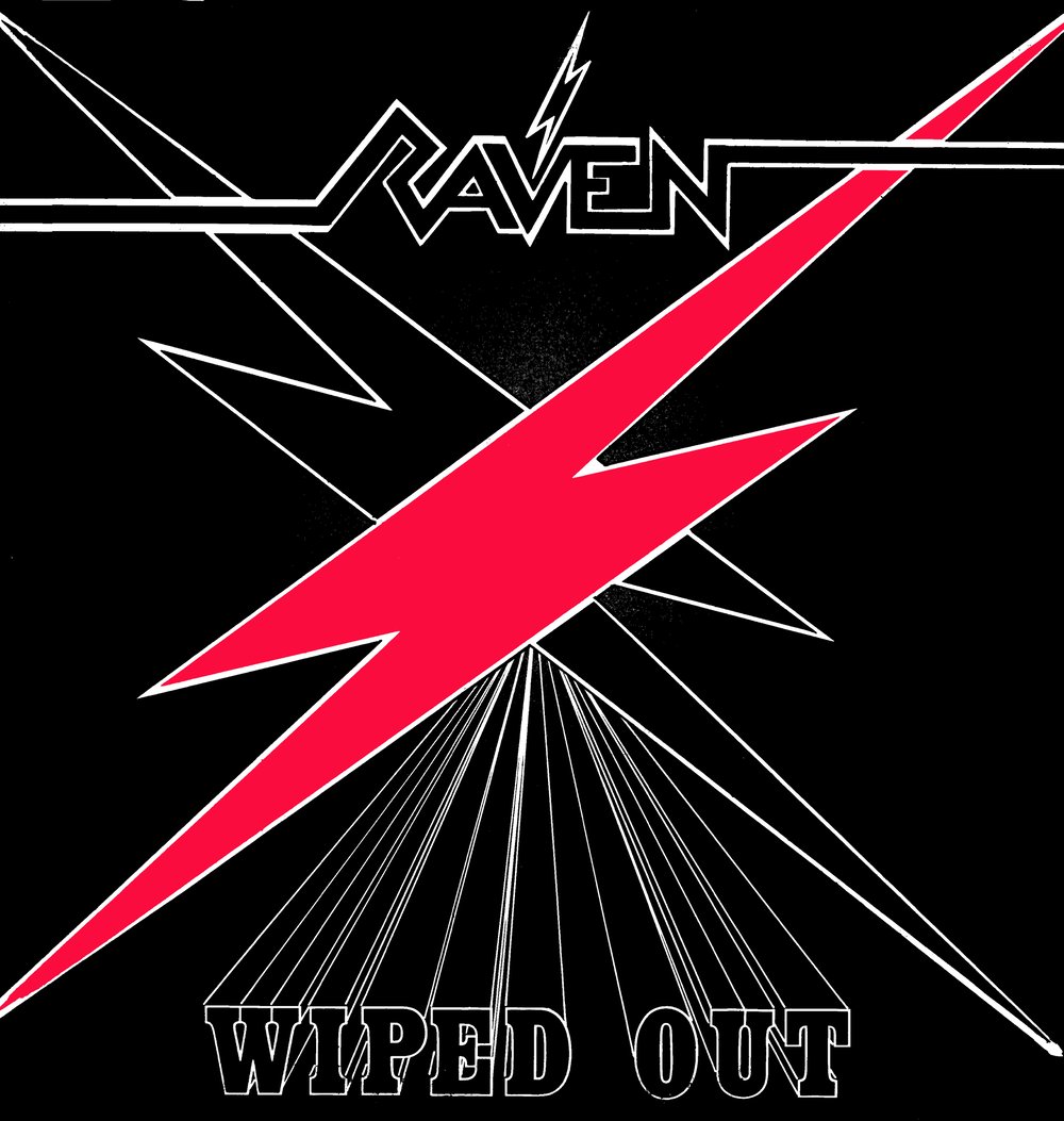 RAVEN - WIPED OUT T-shirt (PRE-ORDER)
