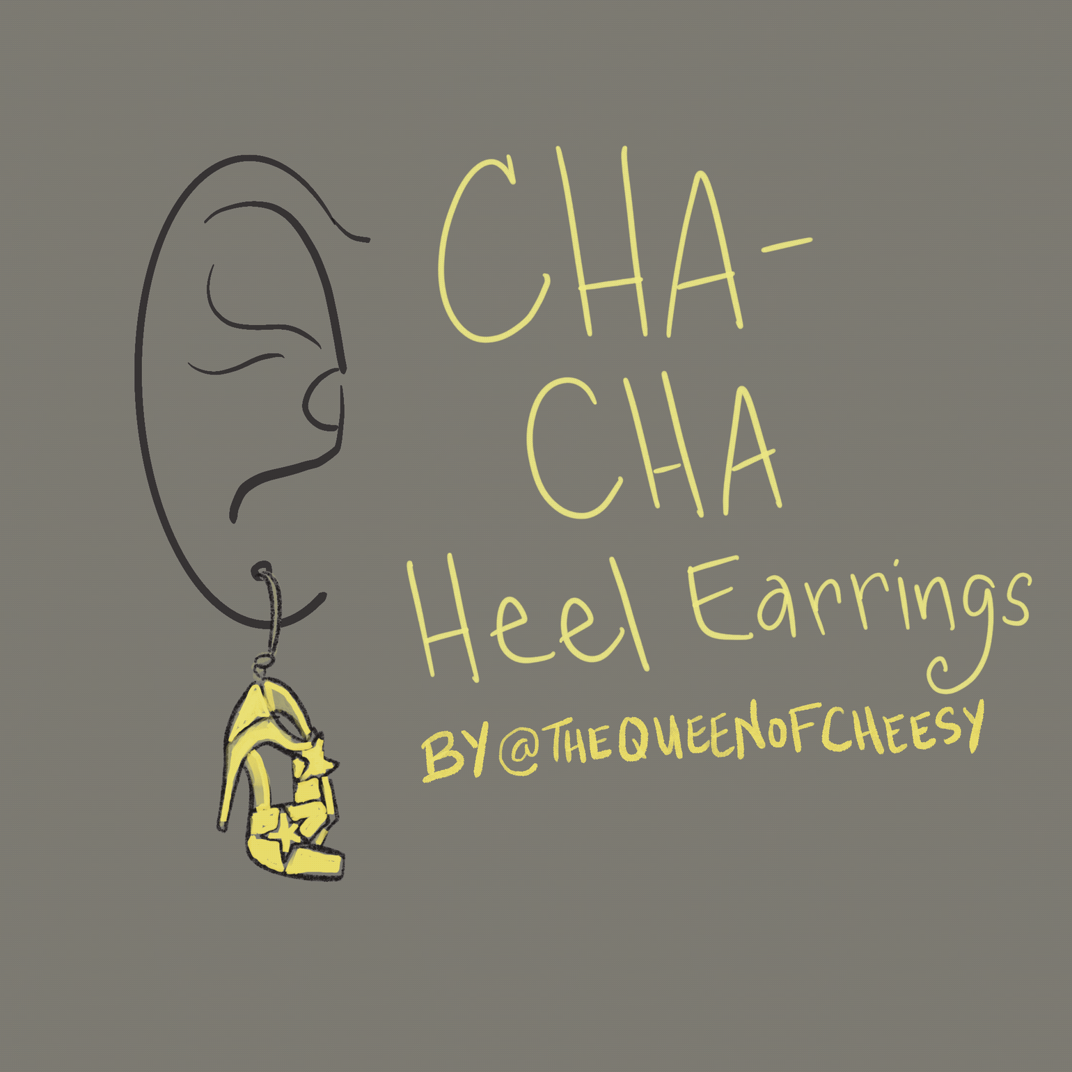 Image of Cha-Cha heel EARRINGS Mystery pack 