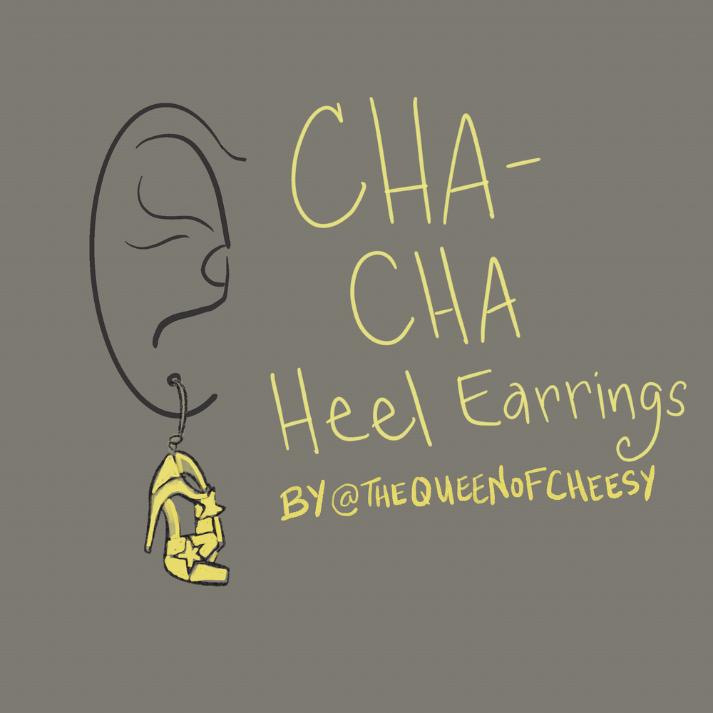 Image of Cha-Cha heel EARRINGS Mystery pack 
