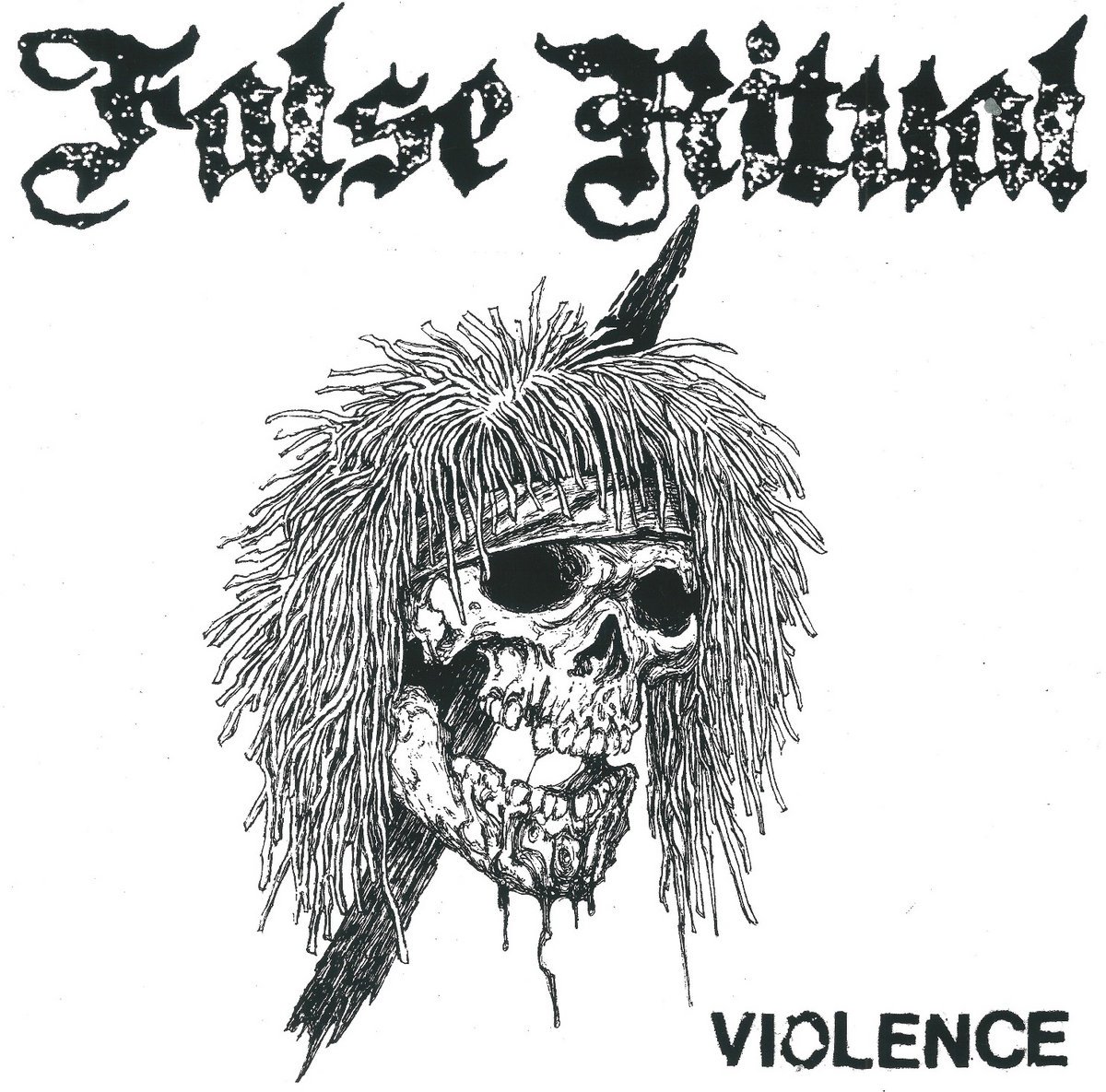 Image of FALSE RITUAL - Violence 7" flexi
