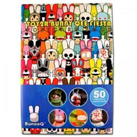 Image 2 of TOY2R Bunny Qee Fiesta Postcard Set – Book A & Book B