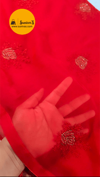 Image 6 of Pure Soft Georgette Saree with Unstitched Blouse