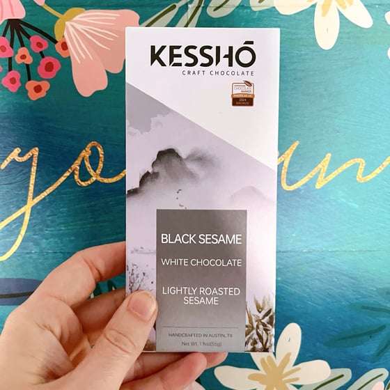 Image of KESSHO Black Sesame White Chocolate