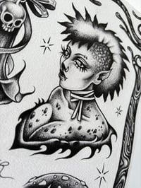 Image 5 of Enchanted Flash Sheet (black and grey) 