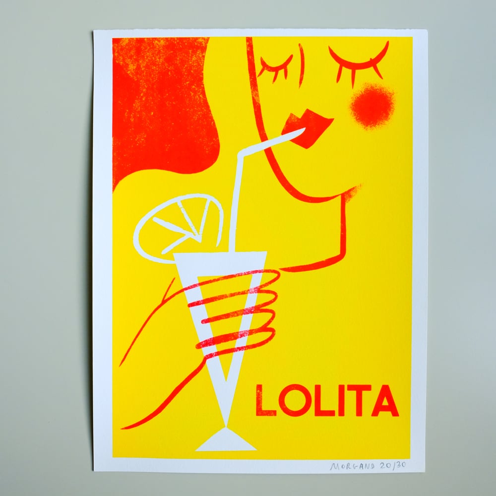 Image of Lolita screenprint