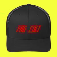 Image 1 of FAG CULT TRUCKER CAP