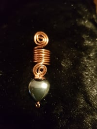 Image 2 of Copper Wire Wrapped Hair Adornments (1)
