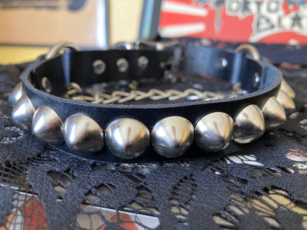 BOOT STRAP 1-ROW 1/2" CONE STUDDED