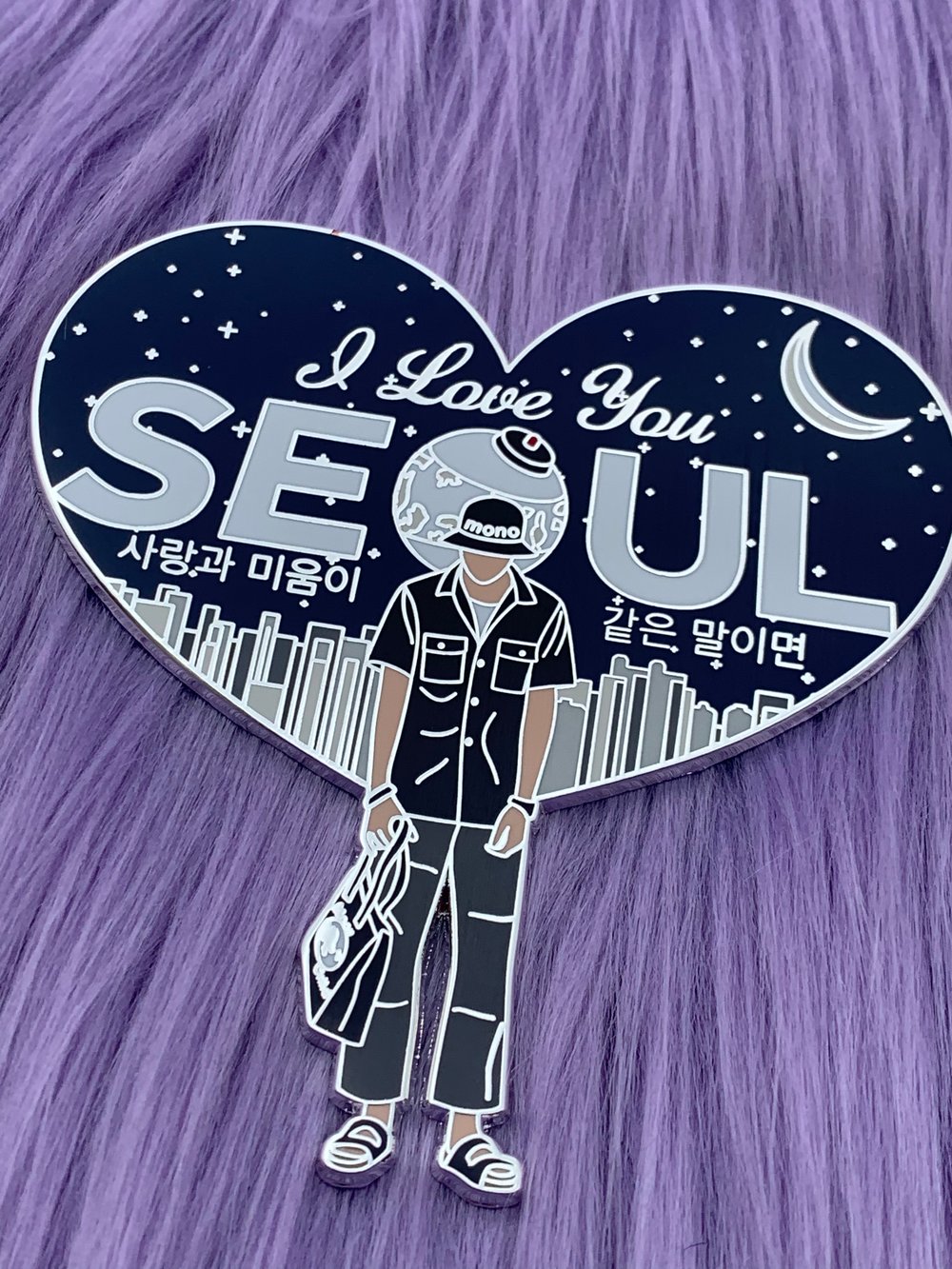 Namjoon’s Seoul Enamel Pin