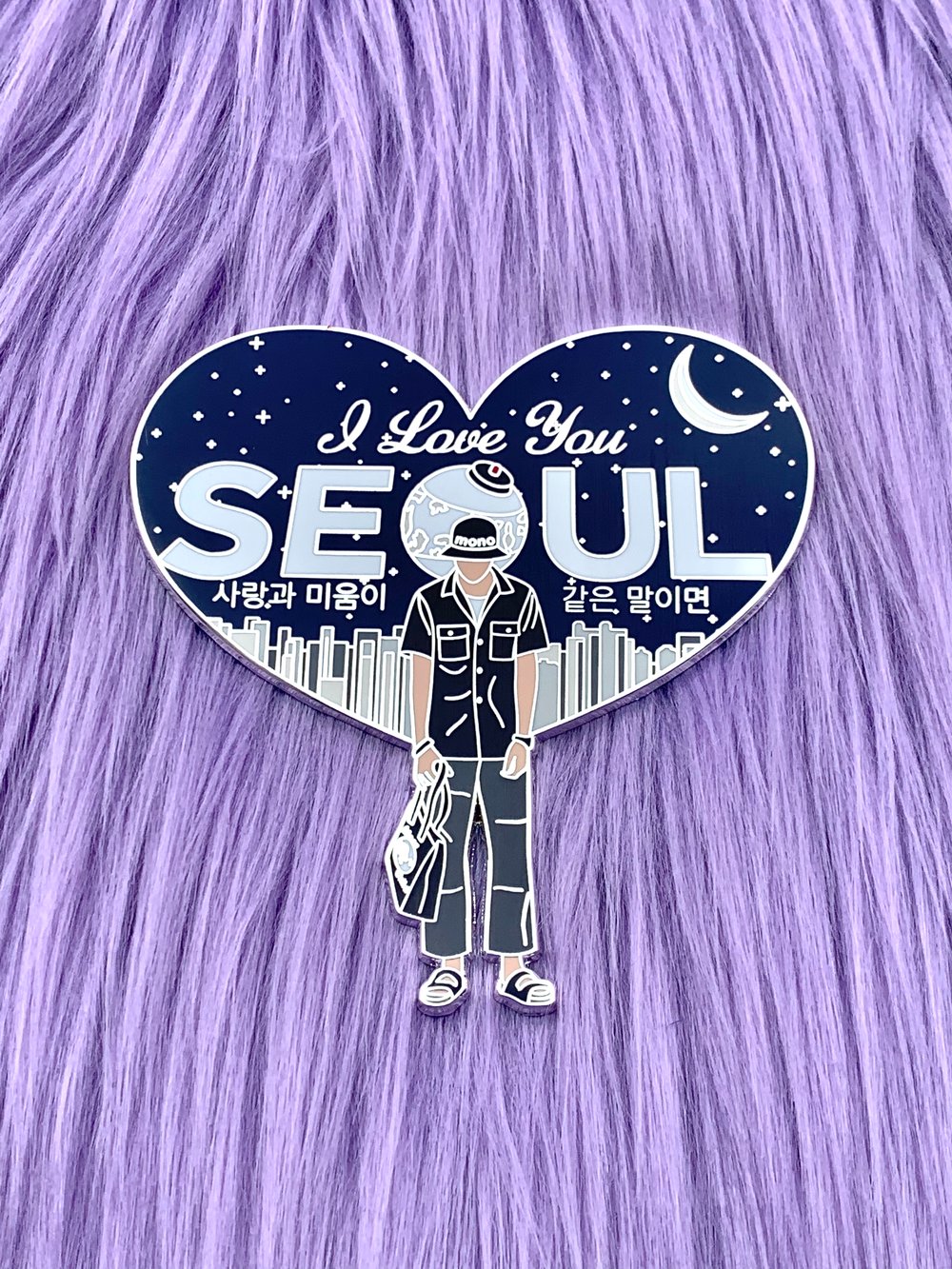 Namjoon’s Seoul Enamel Pin