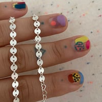 Image 2 of circle chain bracelet 
