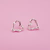 Mini Melted Heart Studs