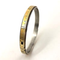 Image 1 of Extension rule and sterling bangle