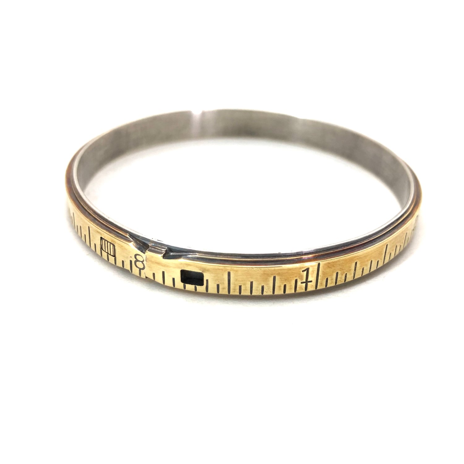 Image of Extension rule and sterling bangle