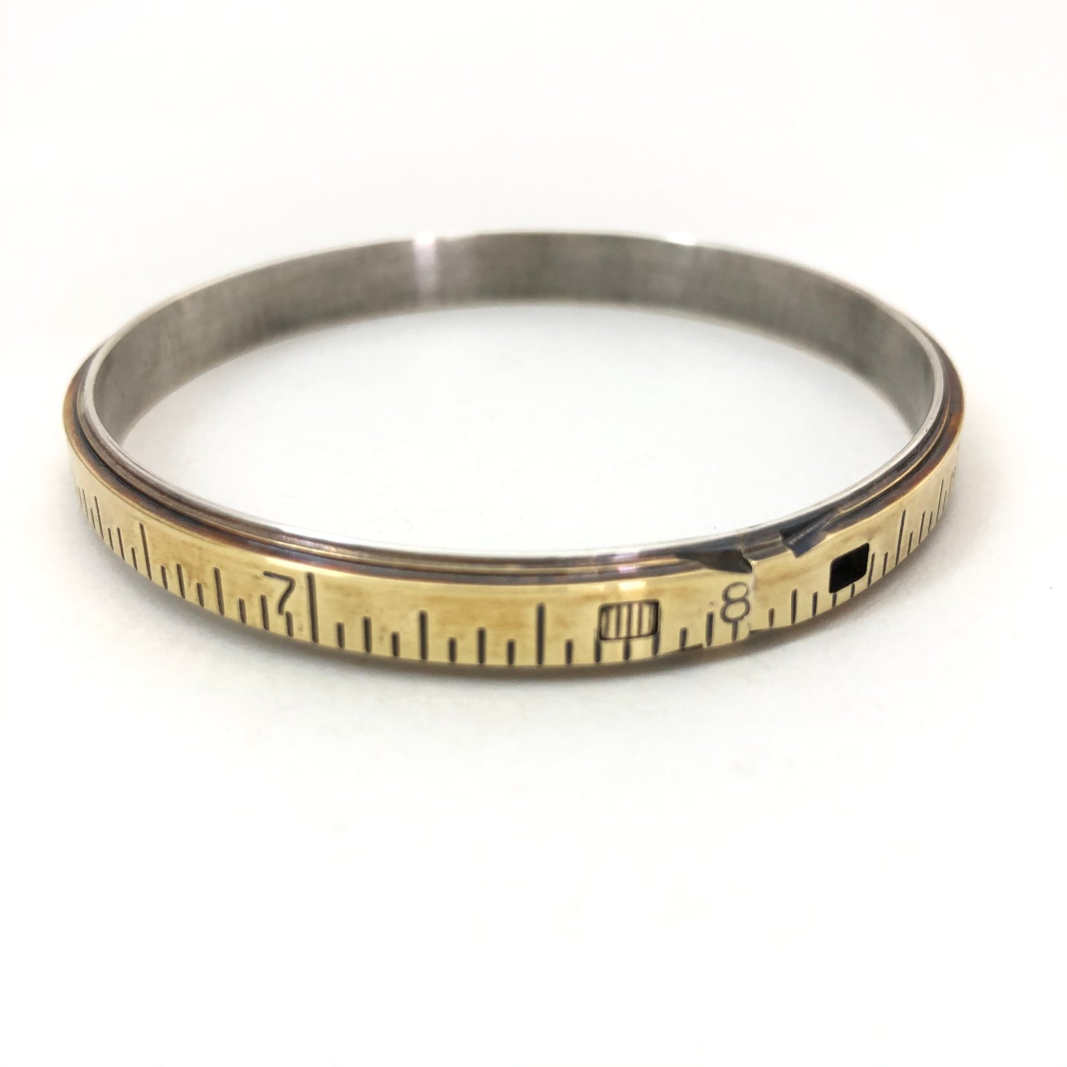 Image of Extension rule and sterling bangle