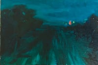 Image 1 of Nocturne No.4, framed oil painting