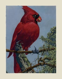 Image 2 of "Mr. Blue Sky" giclee print of original painting (Jes)