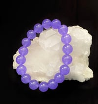 Image 2 of Ruby Lavender Quartz Healing Bracelet 10mm