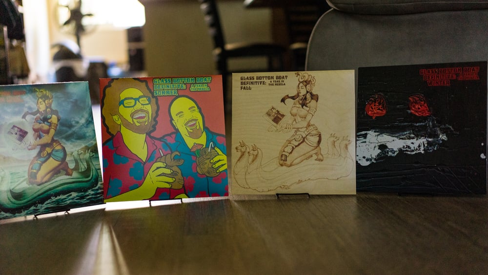 Image of Glass Bottom Boat Definitive: A Year in the Nebula Set (Vinyl)