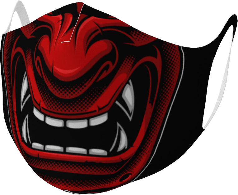 Demon Face Mask LadyAthenae