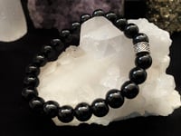 Image 1 of Obsidian Healing Bracelet 8mm
