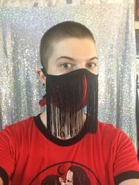 Image 5 of Fringe Mask (with filter pocket and nose wire) 