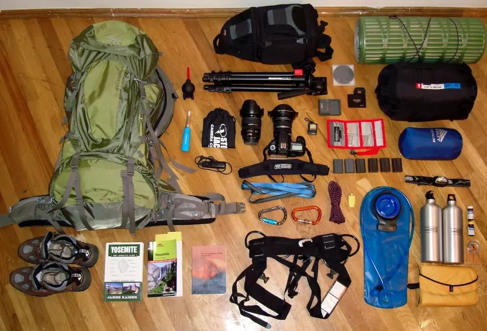 Image of COMPLET CAMPING GEAR SET