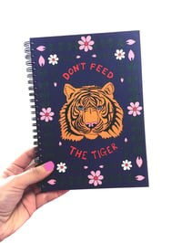 Image 1 of Don't Feed The Tiger A5 Spiral Notebook