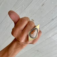 Image 2 of Pink Scolecite Ring