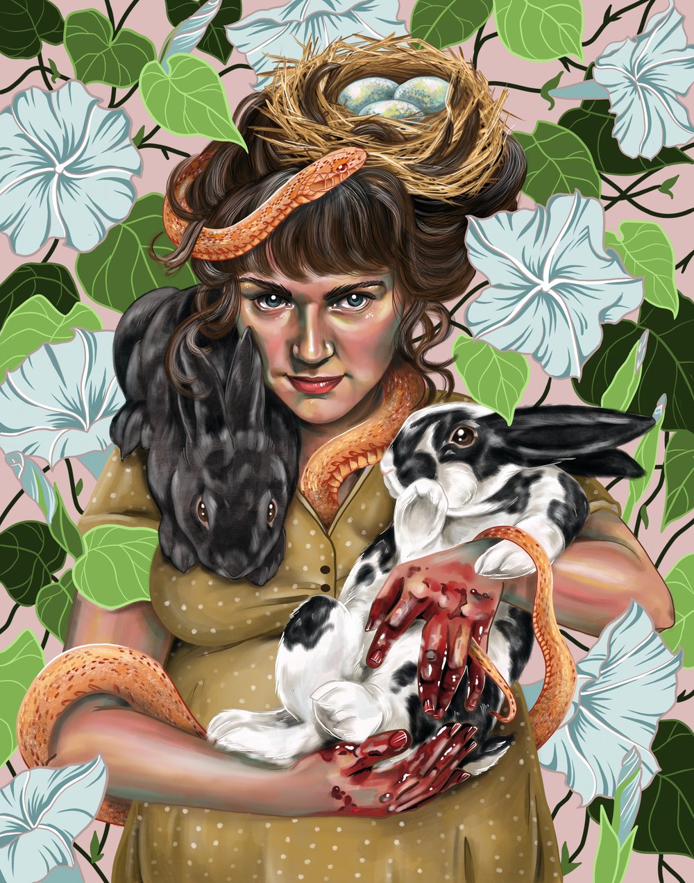 April Giclee Print