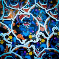 Image 1 of Merry Xmas Stitch Sticker