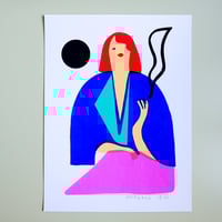 Image 1 of Femme à la cigarette