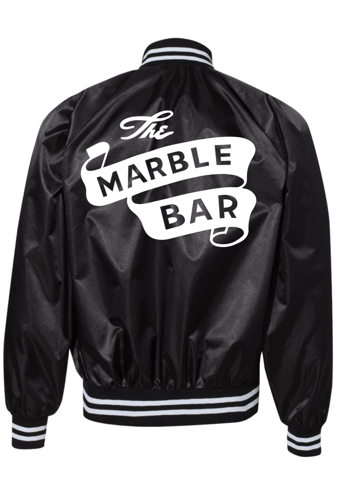 Image of Marble Baseball Jacket - Presale