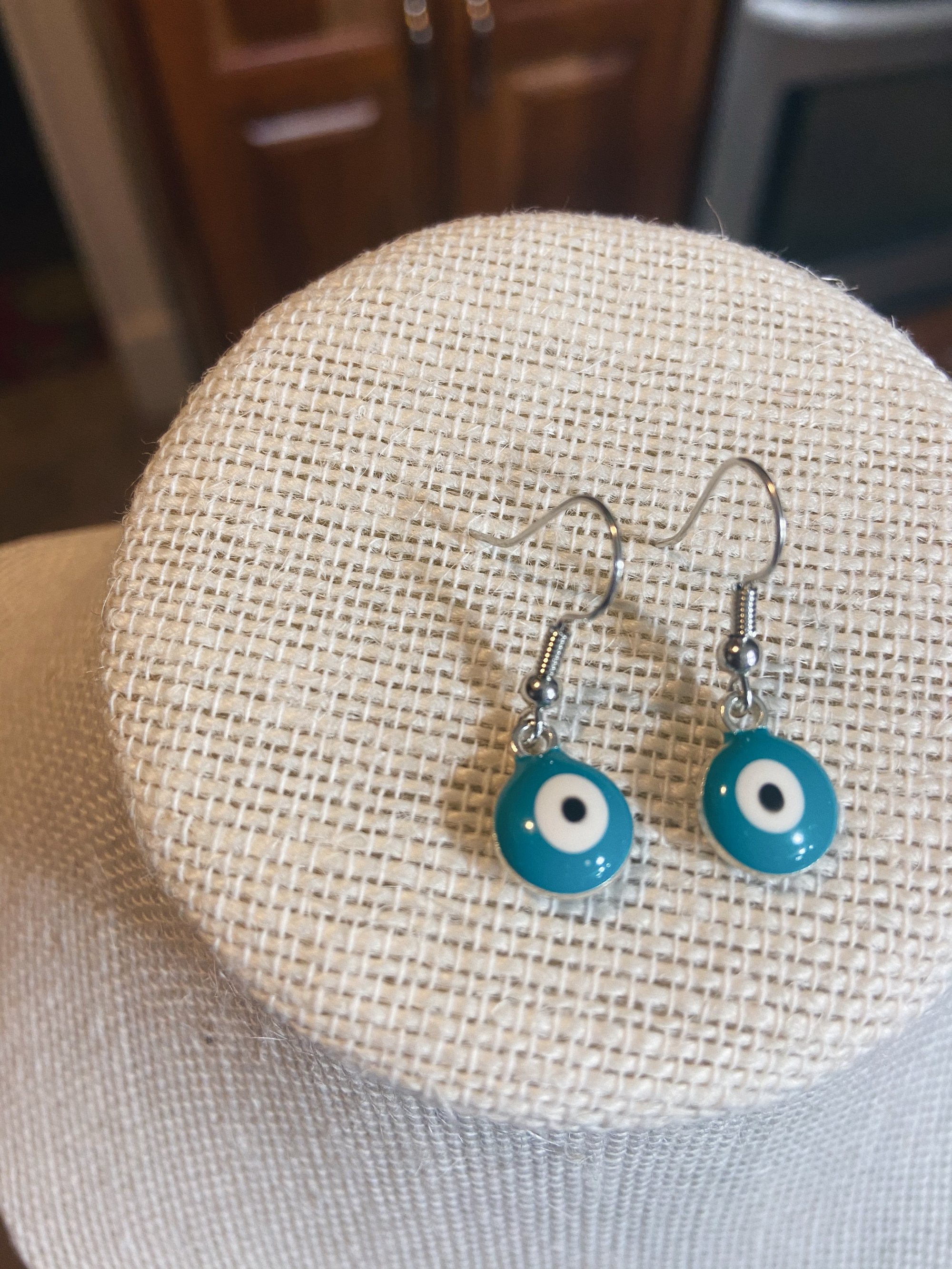 Image of  evil eye earrings