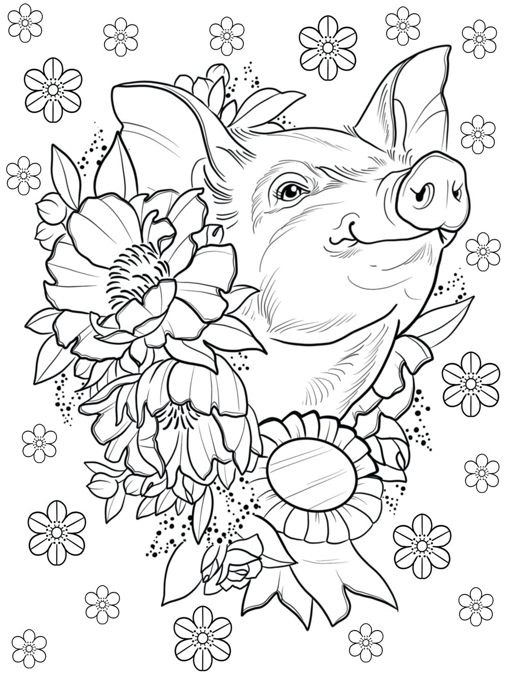Snaggle Tooth Coloring Book