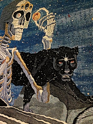 Image of 'TITAN' woven blanket PREORDER