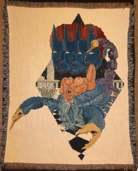Image 1 of 'Scorpio alley trifecta' woven blanket PREORDER 