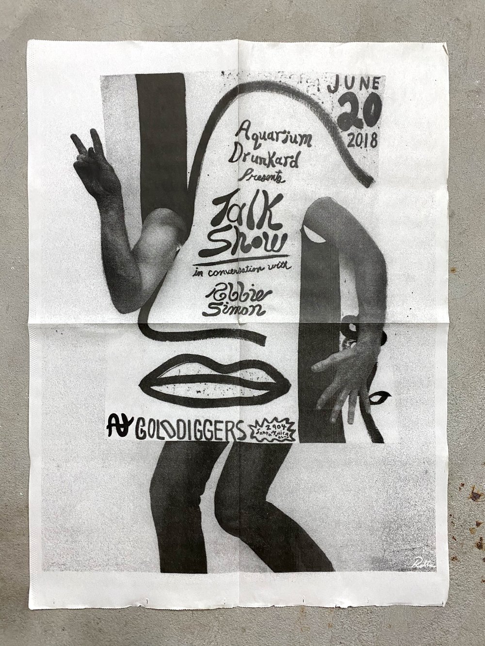 Image of Talk Show Newsprint ( Free With Order )